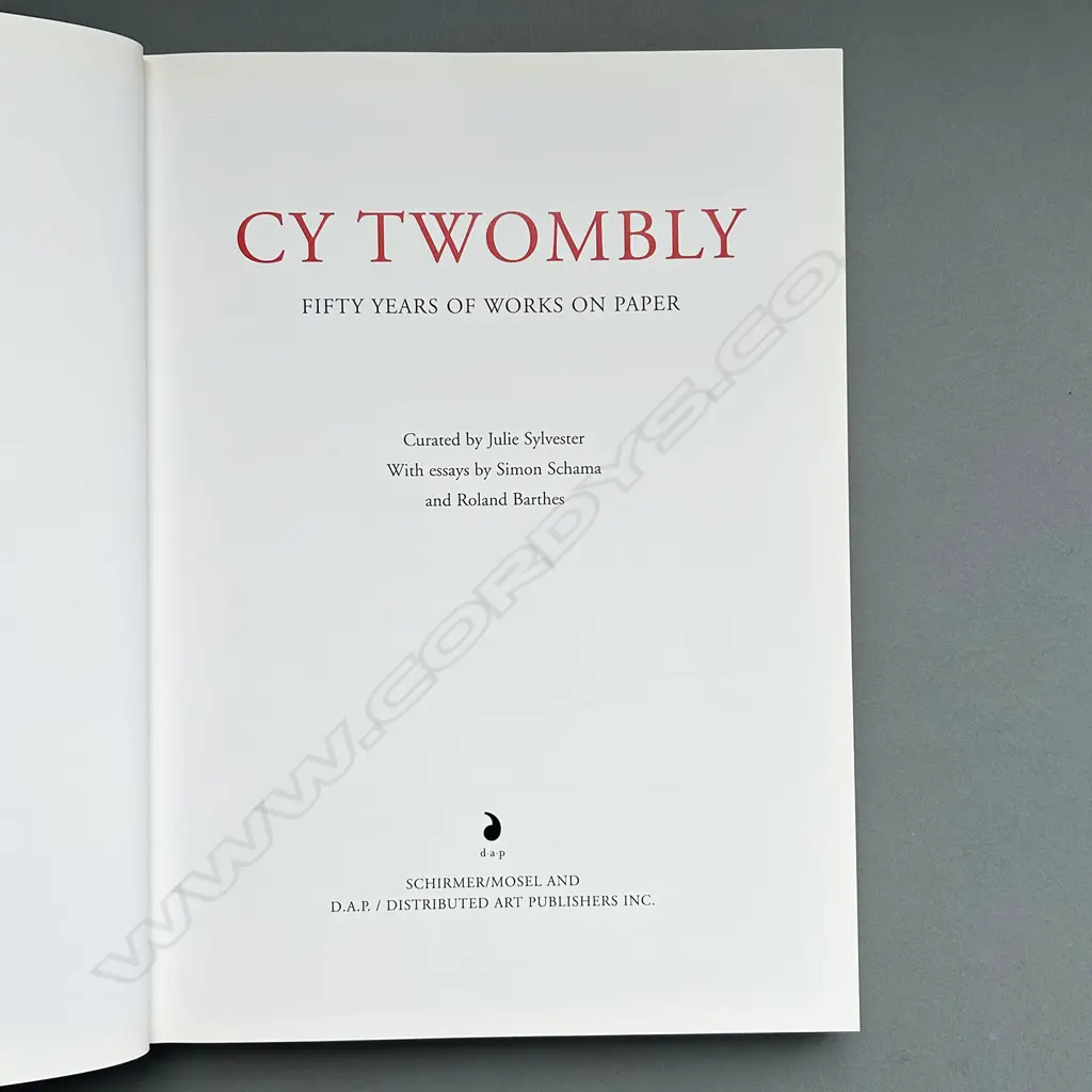 CY TWOMBLY: FIFTY YEARS OF WORKS ON PAPER Image 1++